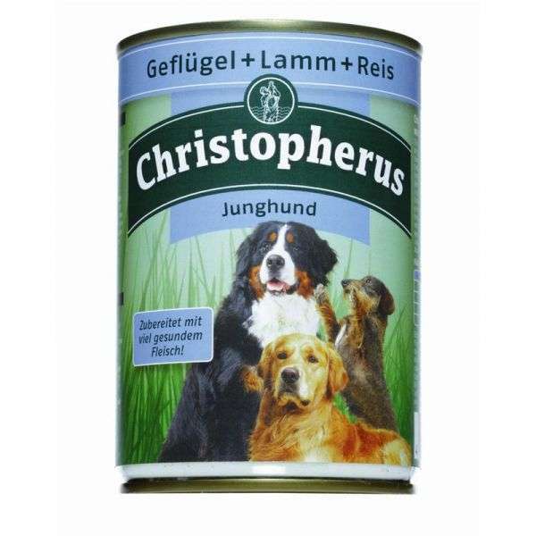 Allco Christopherus Junghund Geflügel + Lamm & Reis