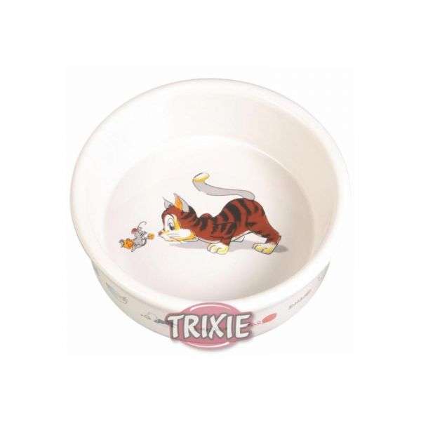 Trixie Keramiknapf mit Motiv