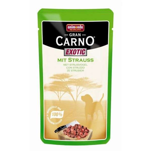 FrischebeutelGranCarno Exotic + Strauß