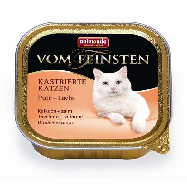 Animonda Vom Feinsten für kastrierte Katzen mit Pute & Lachs