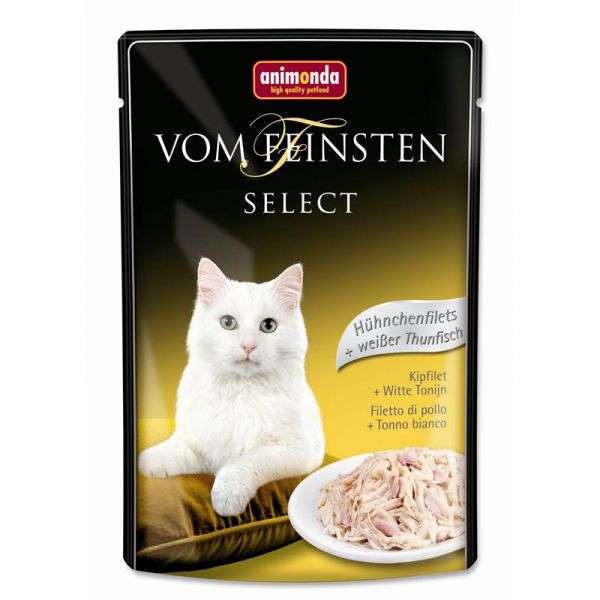 Animonda Vom Feinsten Select Hühnchenfilets & Weißer Thunfisch