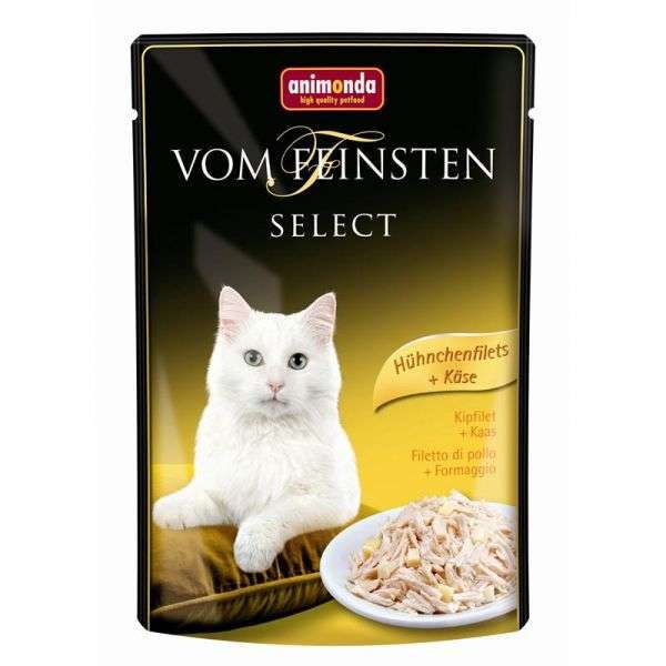 Animonda Vom Feinsten Select Hühnchenfilets & Käse