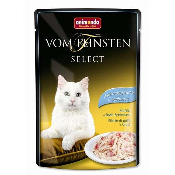 Animonda Vom Feinsten Hühnchenfilets & Seebrasse