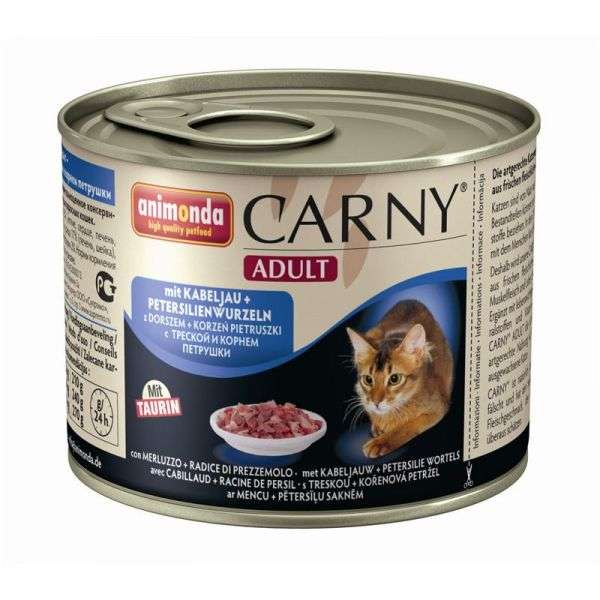 Animonda Cat Carny Adult Kabeljau & Petersilie