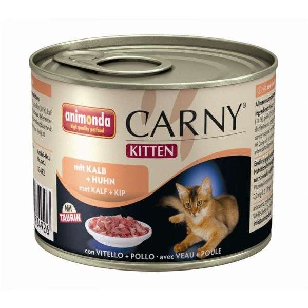 Animonda Cat Carny Kitten Kalb & Huhn