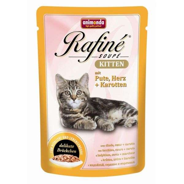 Animonda Rafine Soupe Kitten Pute & Herz
