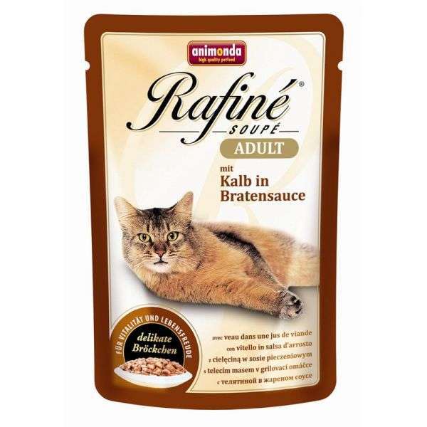 Animonda Rafine Soupe Kalb in Bratensauce