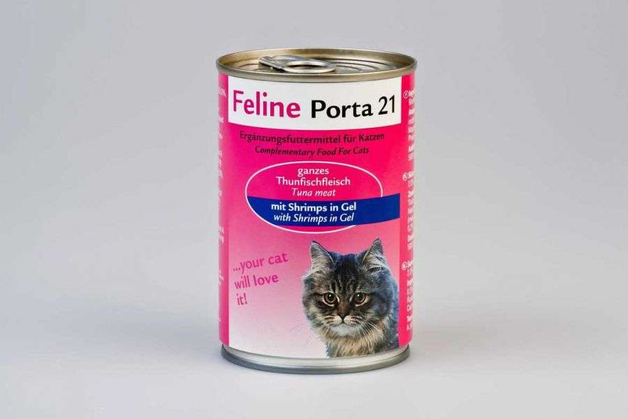 Feline Porta21 Thunfischfleisch mit Shrimps in Gel