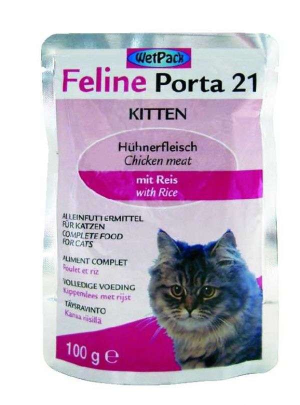 Feline Porta21 Huhn m. Reis / Kitten Pouch