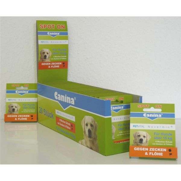 Canina Pharma PETVITAL Novermin für große Hunde