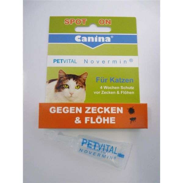 Canina Pharma PETVITAL Novermin für Katzen