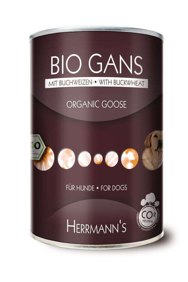 Herrmanns Bio Gans + Buchweizen + Obst und Kokosmilch
