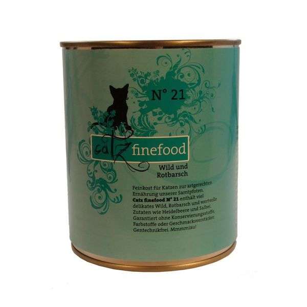 Catz finefood No. 21 Wild & Rotbarsch