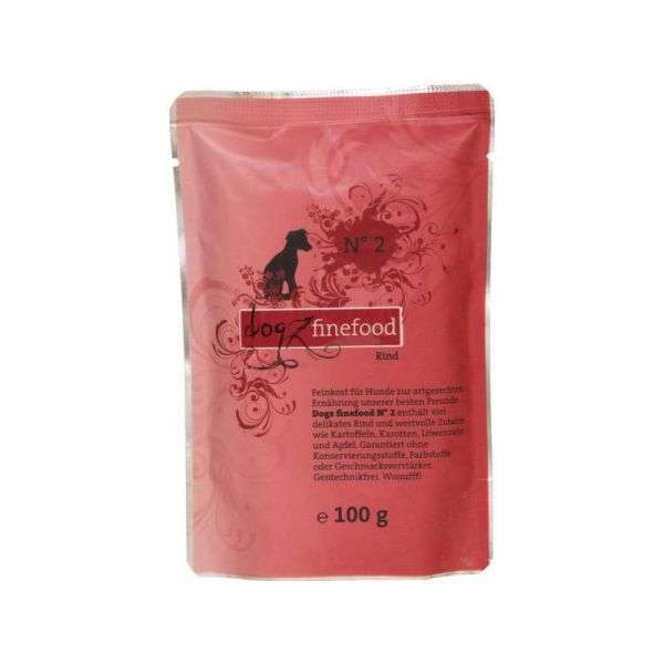 Dogz finefood Beutel No. 2 Rind