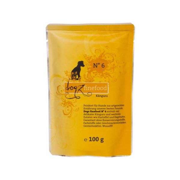 Dogz finefood Beutel No. 6 Känguru