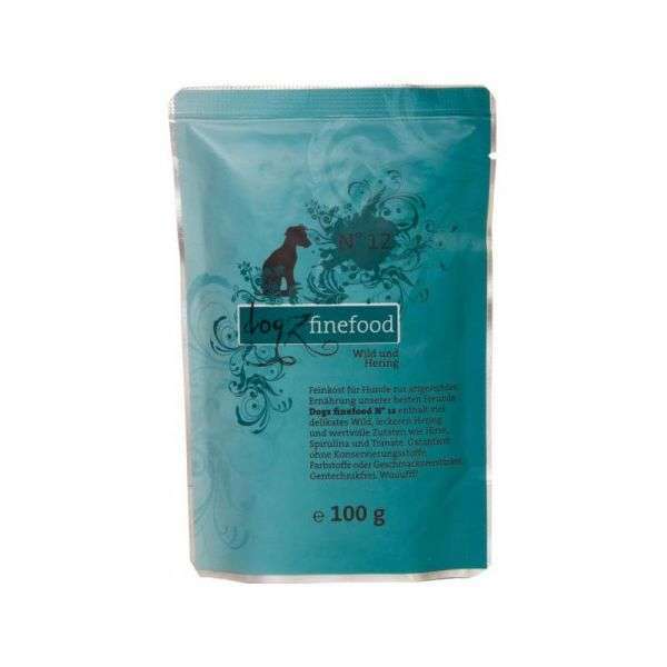 Dogz finefood Beutel No. 12 Wild & Hering