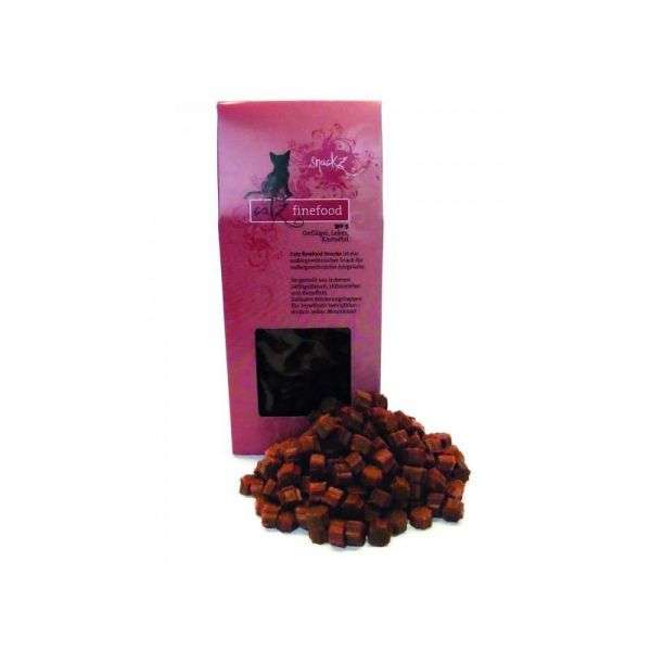 Catz finefood Snackz No.5 mit Geflügel + Leber & Kartoffel