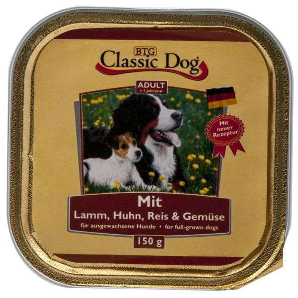 Classic Dog Lamm + Huhn + Reis & Gemüse