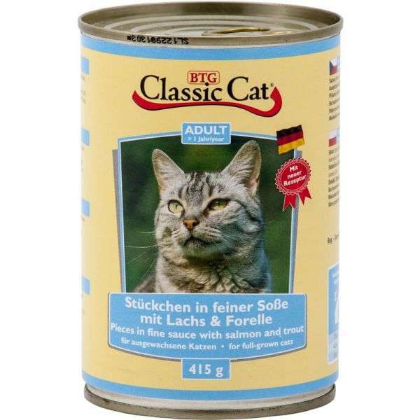 Classic Cat Soße mit Lachs & Forelle