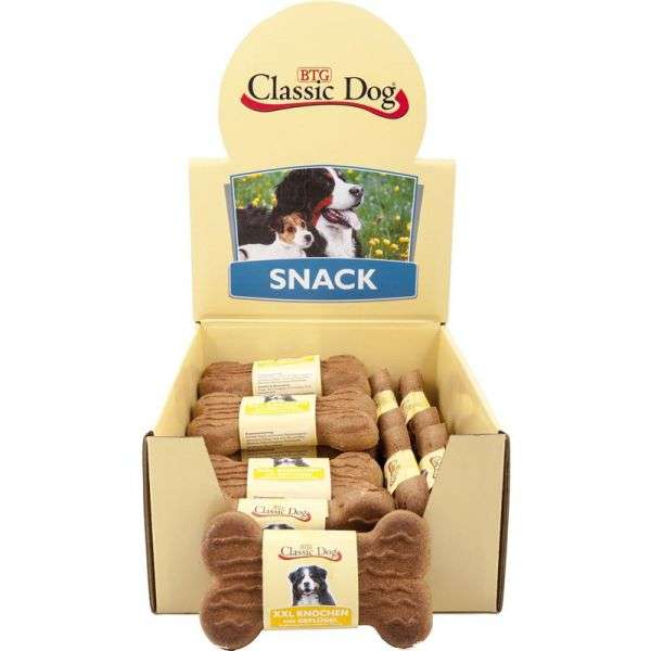 Classic Dog Snack - Knochen mit Geflügel