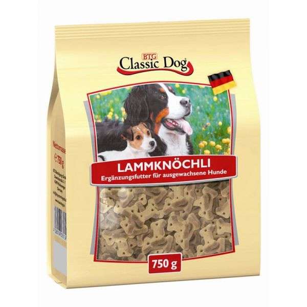 Classic Dog Snack Lammknöchli