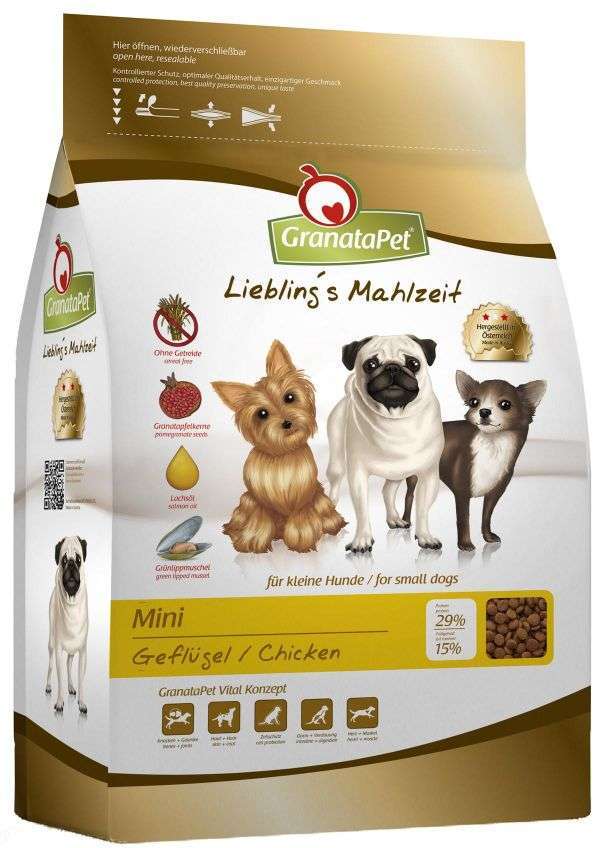 GranataPet Lieblings Mahlzeit Mini Adult Geflügel