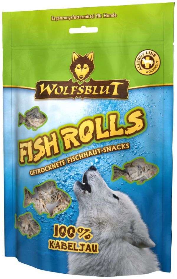Wolfsblut Snack Fish Rolls Kabeljau Rollen