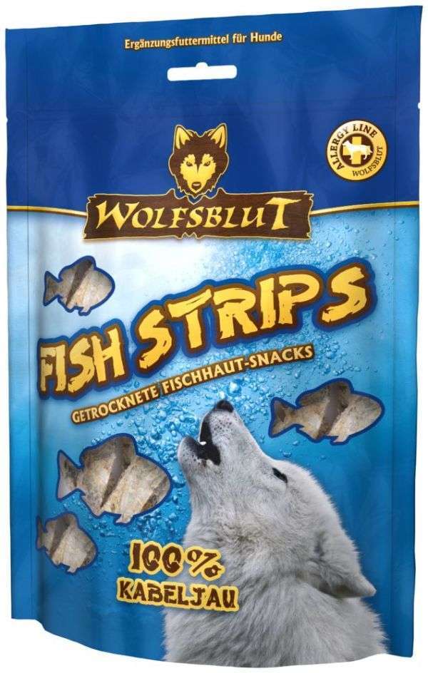 Wolfsblut Snack Fish Strips Kabeljau Streifen