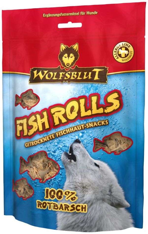 Wolfsblut Snack Fish Rolls Rotbarsch