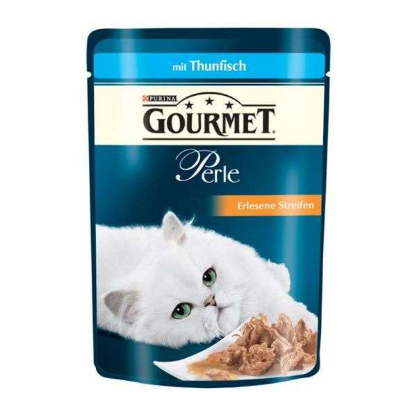 Nestle Gourmet Perle Erlesene Streifen mit Thunfisch