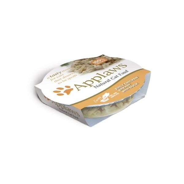 Applaws Cat Pots mit fruchtiger Hühnerbrust & Ente