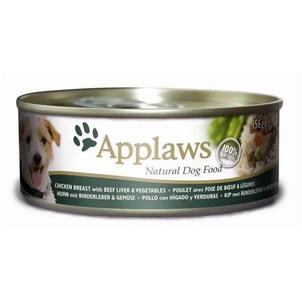 Applaws Dog Huhn + Rinderleber & Gemüse