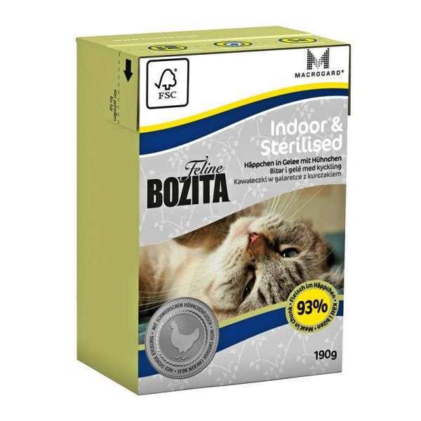 Bozita Cat Tetra Recard Indoor & Sterilised