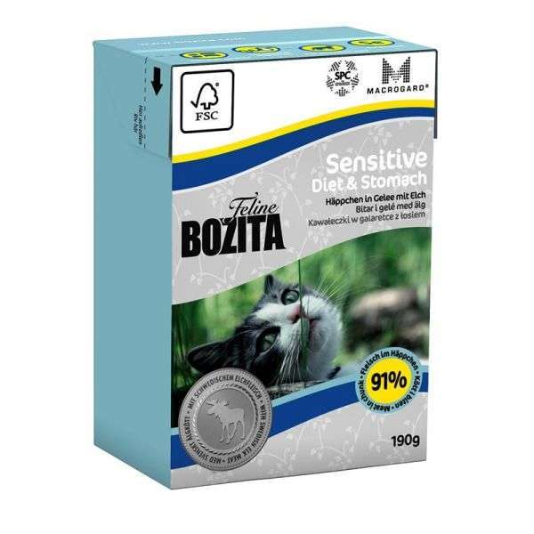 Bozita Cat Tetra Recard Diet & Stomach - Sensitve