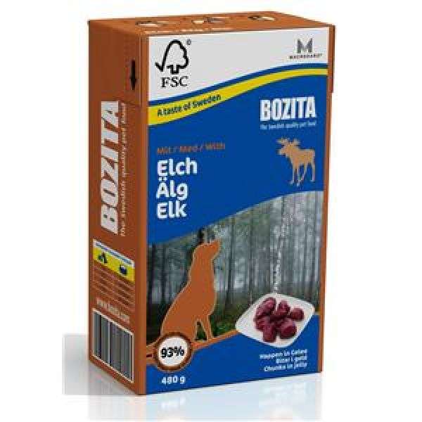 Bozita Dog Tetrapack Häppchen Gelee Elch