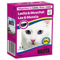 Bozita Cat Tetra Recard Häppchen in Gelee Lachs&Muschelfleisch