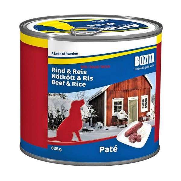Bozita Dog Nassfutter Rind & Reis