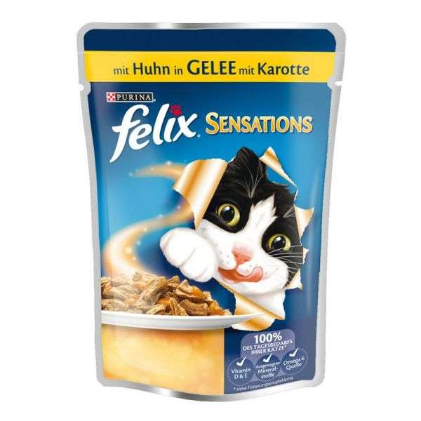 Fel. P.B. Sensations Huhn Gelee Karotte