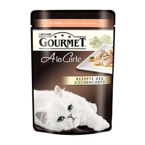 Gourmet Frischebeutel a la Carte Lachs an Gartengemüse