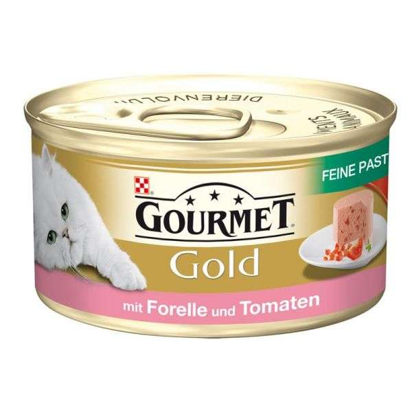 Gourmet Gold Feine Pastete mit Forelle & Tomaten