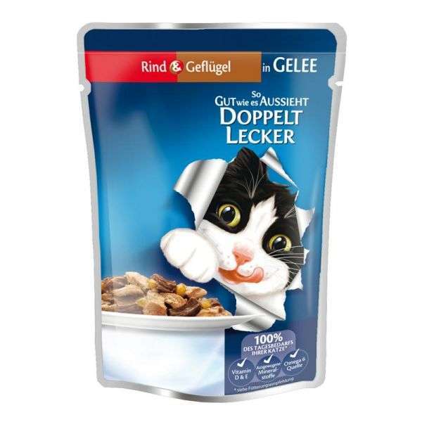 Felix So gut wie es aussieht Doppelt lecker mit Rind & Geflügel