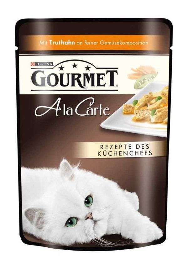 Gourmet A la Carte mit Truthahn an feiner Gemüsekomposition