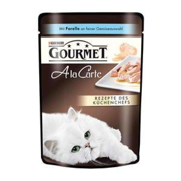 Gourmet A la Carte mit Forelle & feiner Gemüseauswahl