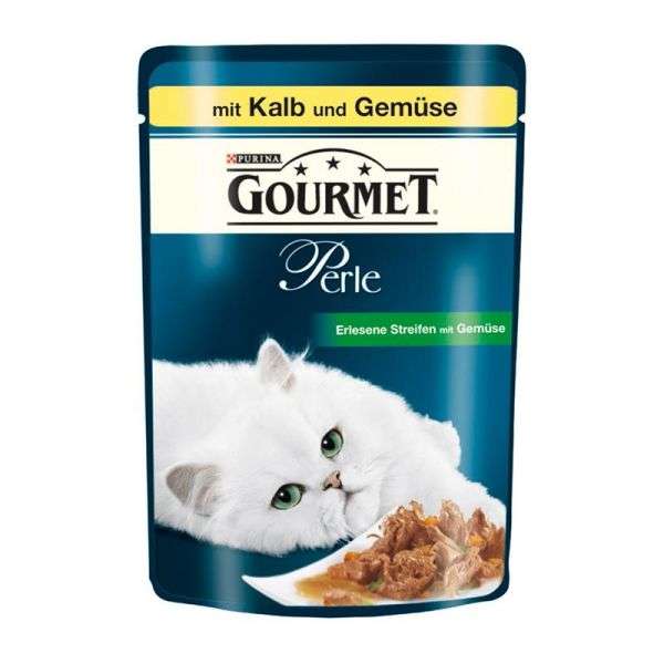 Gourmet Perle Erlesene Streifen mit Kalb und Gemüse