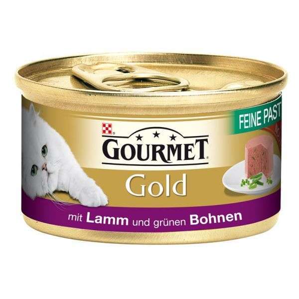 Gourmet Gold Feine Pastete Lamm & Bohnen