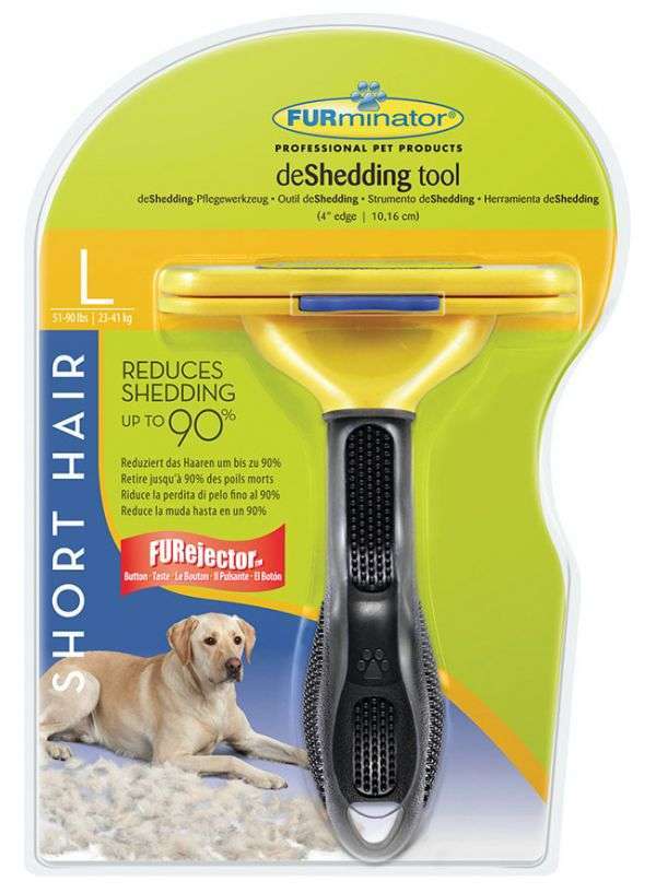 Furminator deShedding Tool für kurzhaarige große Hunde