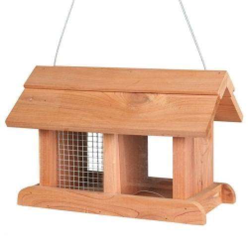 Vogel Futterhaus mit 2 Fächern