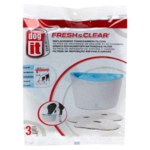 DOGIT Ersatzfilter für Fresh + Clear Trinkbrunnen